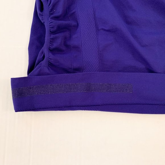 Athleta Finish Fast Tee Purple Shirt Top - Picture 8 of 10